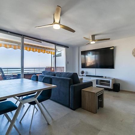 Vistas Azules -- Remodeled, Large Terrace, Spectacular Ocean Views And Beach Level Access Torremolinos Exterior foto