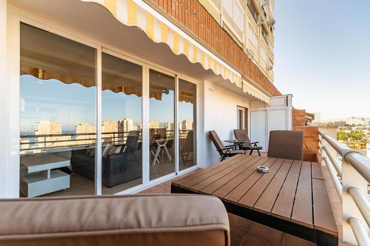 Vistas Azules -- Remodeled, Large Terrace, Spectacular Ocean Views And Beach Level Access Torremolinos Exterior foto