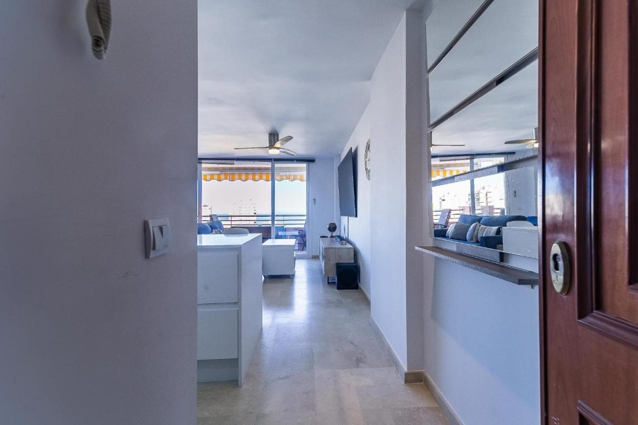 Vistas Azules -- Remodeled, Large Terrace, Spectacular Ocean Views And Beach Level Access Torremolinos Exterior foto